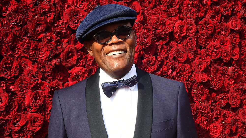 Samuel L. Jackson on the red carpet