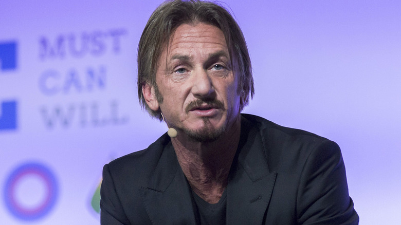 Sean Penn speaks climate summit 