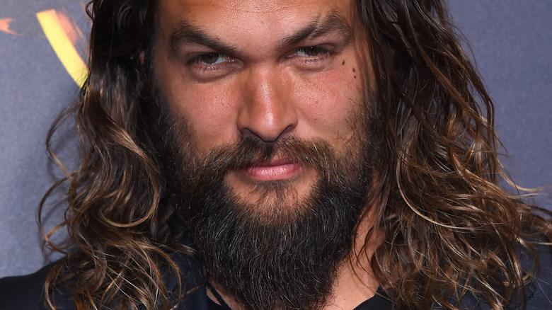 Jason Momoa gives a look that could kill