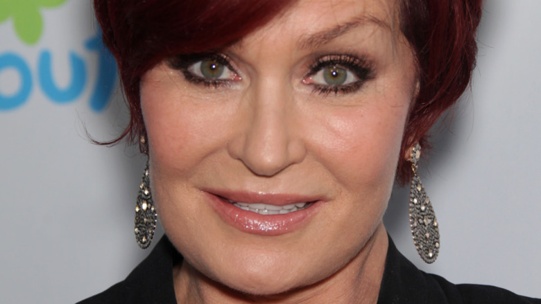 Sharon Osbourne smiling