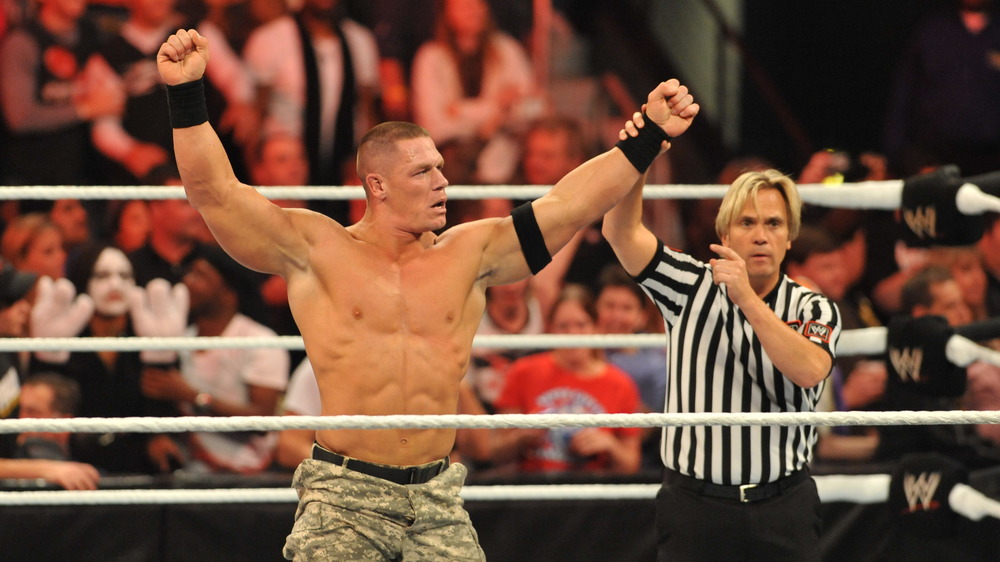 John Cena in wrestling ring