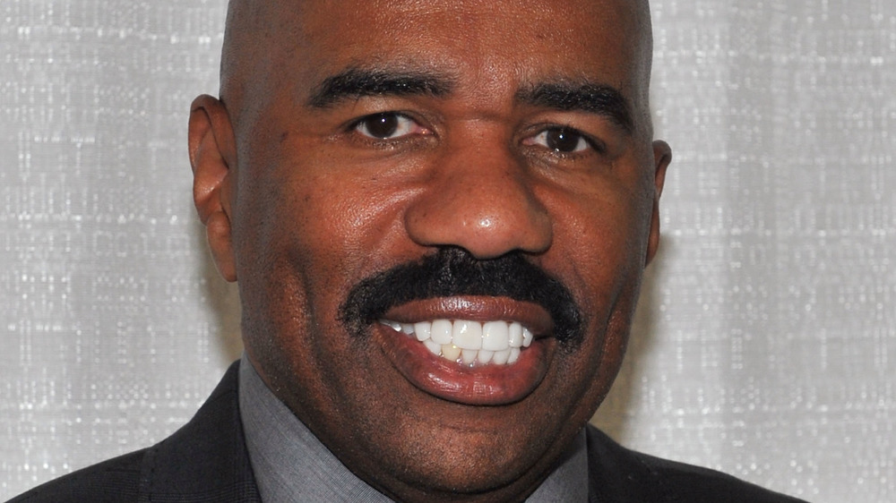 Steve Harvey smiling