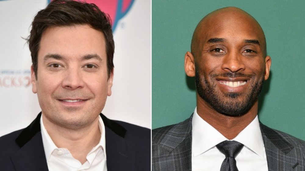 Jimmy Fallon and Kobe Bryant