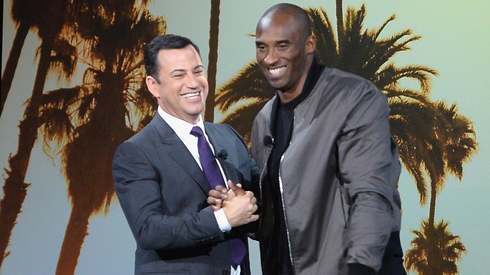 Jimmy Kimmel and Kobe Bryant