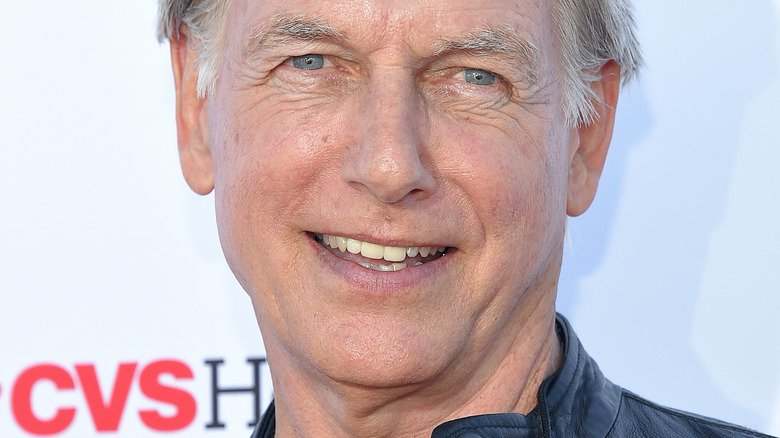 Mark Harmon smiling