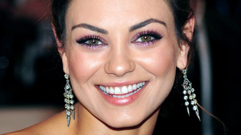 Mila Kunis smiling