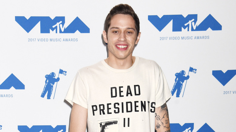 Pete Davidson on the red carpet