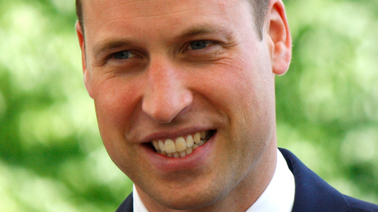 Prince William smiling