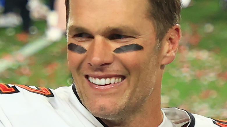 Tom Brady smiling