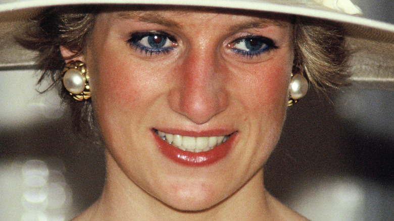 Princess Diana smiling