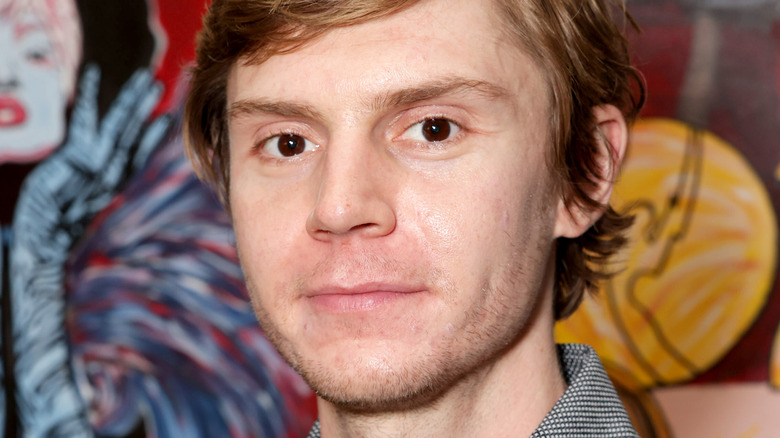 Evan Peters smiling