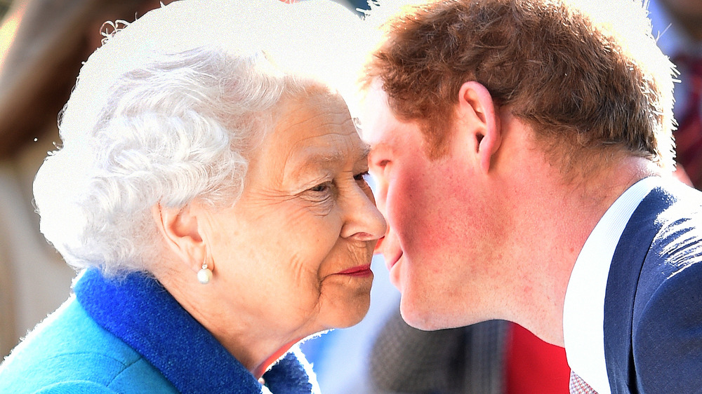 Queen Elizabeth Prince Harry