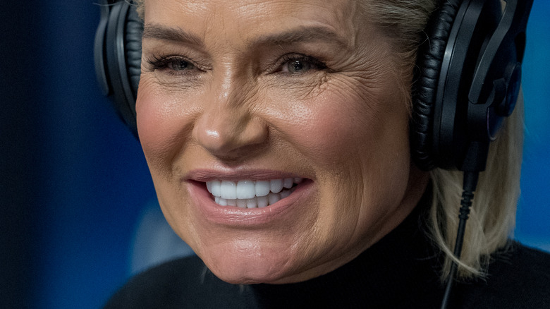 Yolanda Hadid smiling