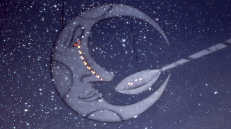 Studio 54's Man in the Moon with a spoon