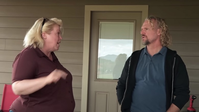 Brown family arguing