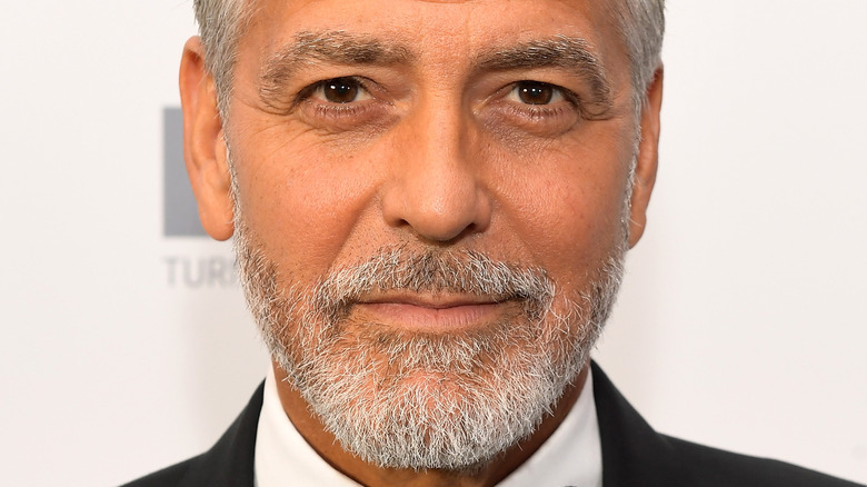 George Clooney smiling