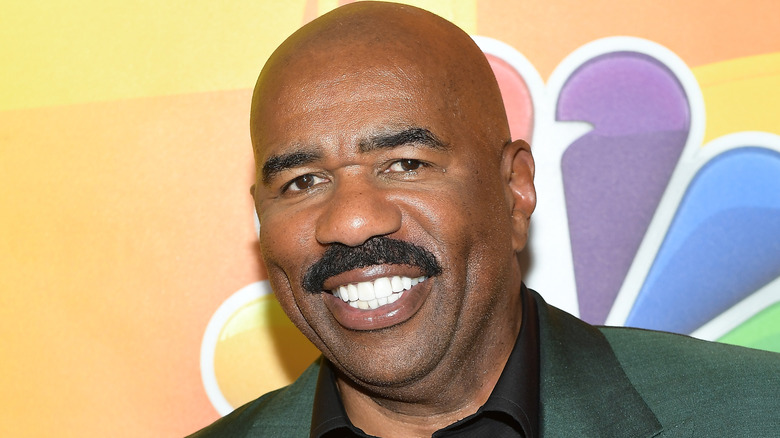 Steve Harvey smiling