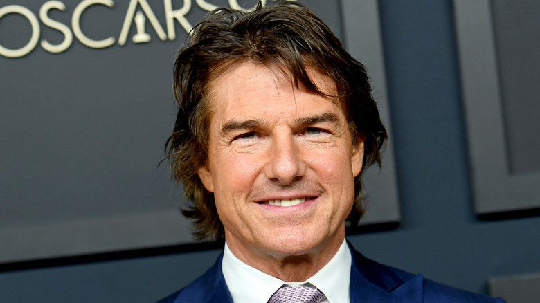 Tom Cruise smiling