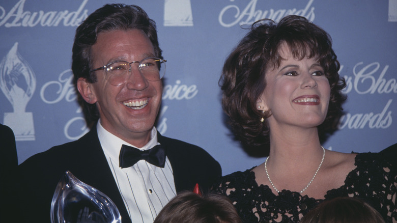 Tim Allen and Patricia Richardson smiling