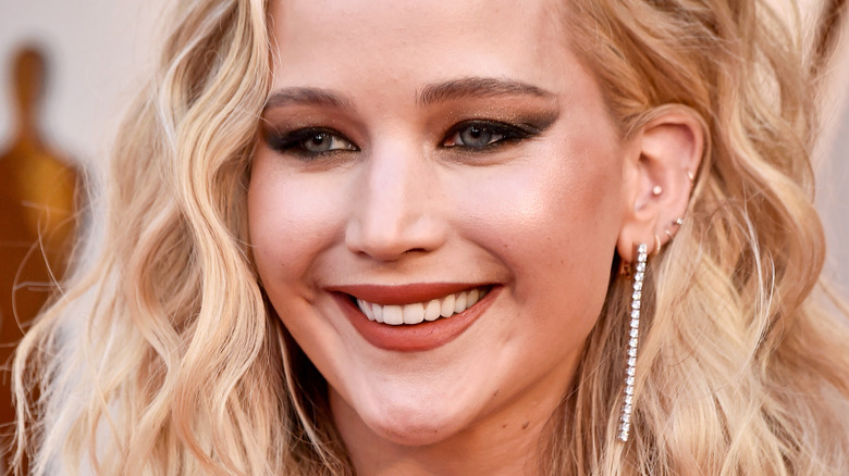 Jennifer Lawrence smiling