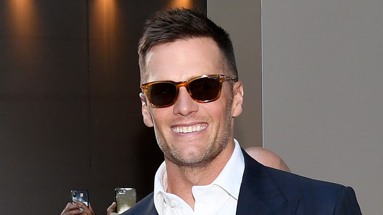 Tom Brady smiling