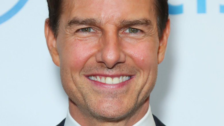 Tom Cruise smiling