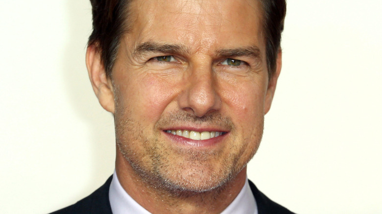 Tom Cruise smiling