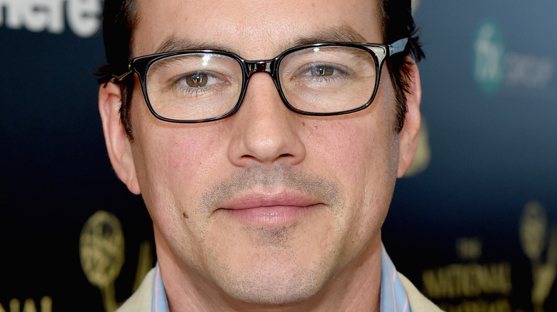 Tyler Christopher posing in glasses