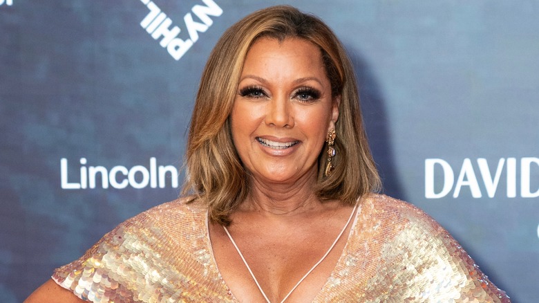 Vanessa Williams smiling at event