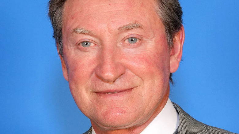 Wayne Gretzky smiling