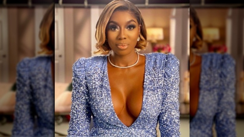 Wendy Osefo in a clip from season six of "Real Housewives of Potomac"