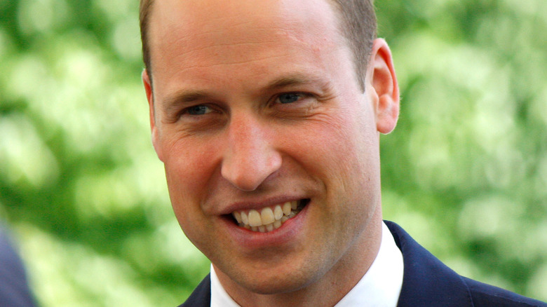 Prince William outside