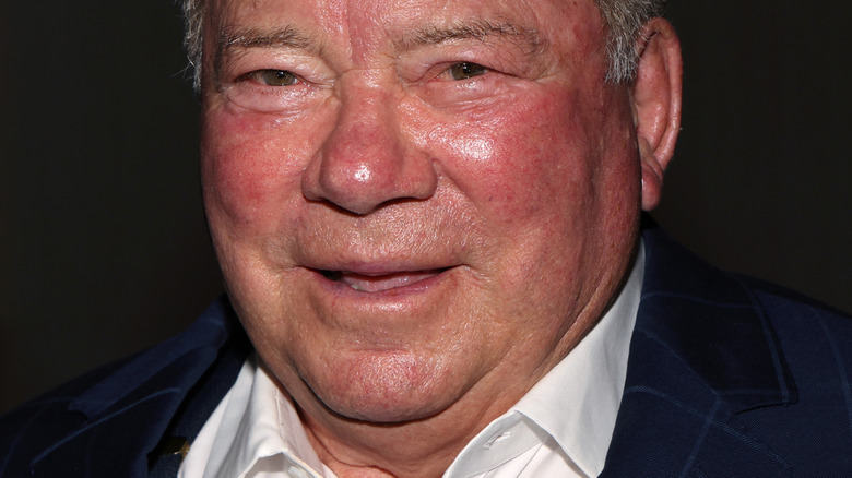 William Shatner gesturing