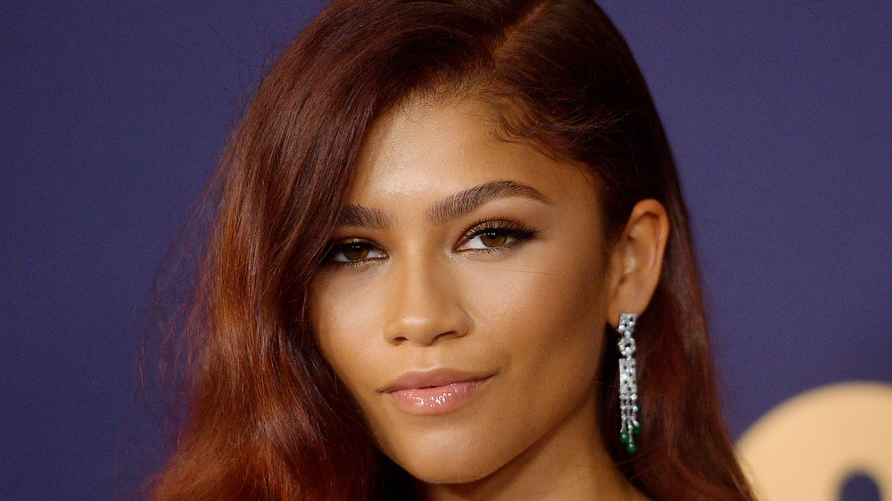 Zendaya smiling