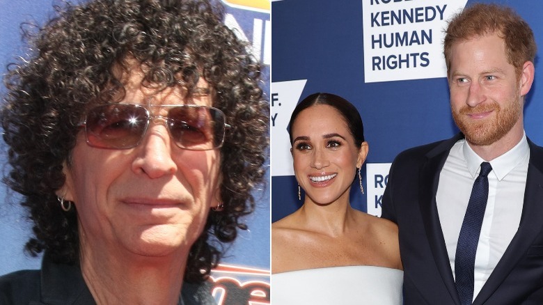 Howard Stern, Prince Harry and Meghan Markle