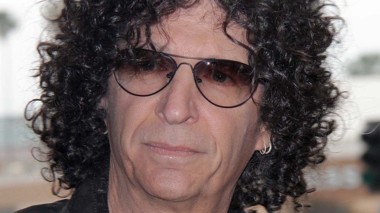 Howard Stern wearing glasses