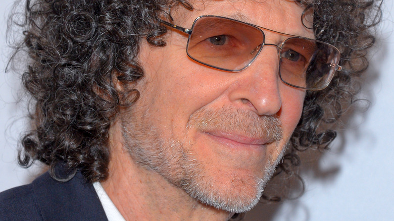 Howard Stern on the red carpet in 2019