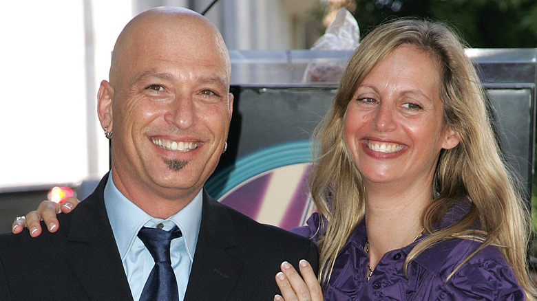 Howie and Terry Mandel pose
