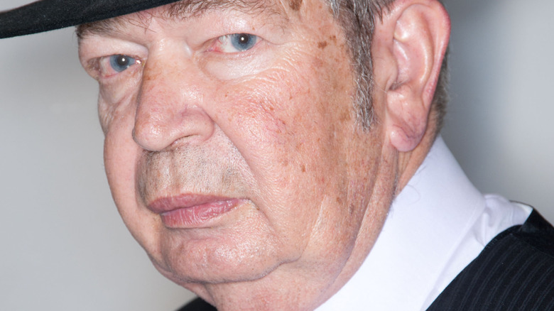 Richard Harrison looking at camera