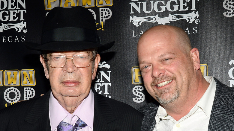 Richard Harrison and Rick Harrison