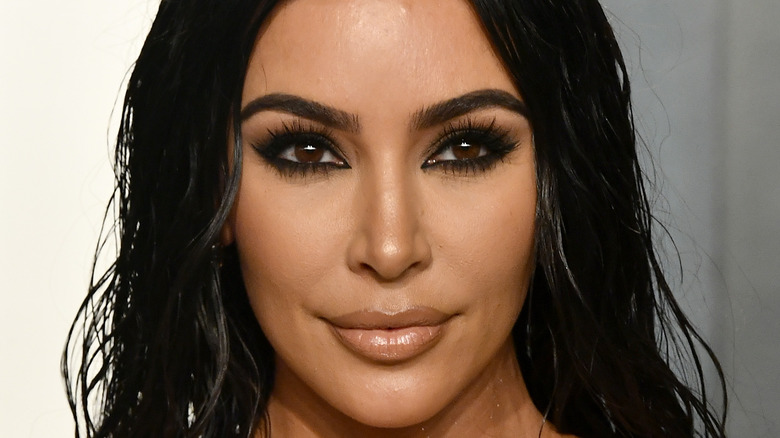 Kim Kardashian posing 