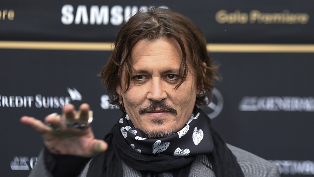 Johnny Depp at the Crock of Gold premiere