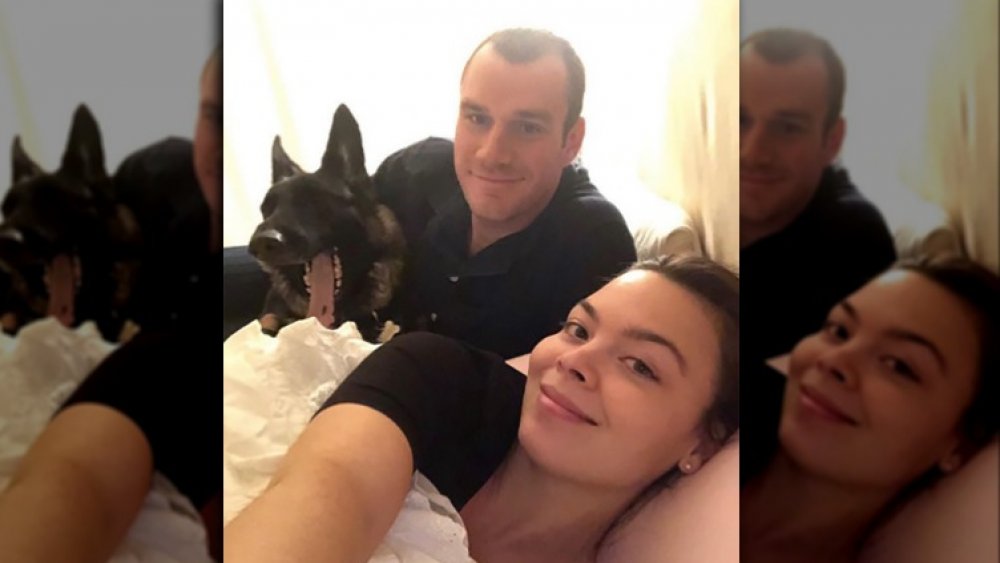 Cooper Hefner and Scarlett Byrne