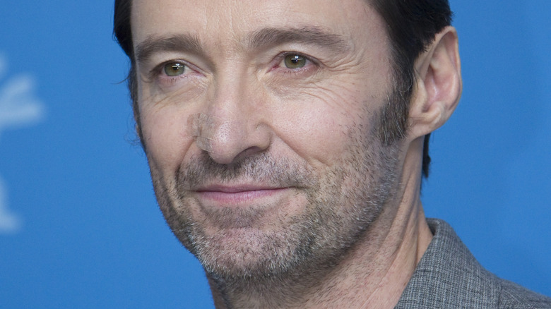 Hugh Jackman looking ahead