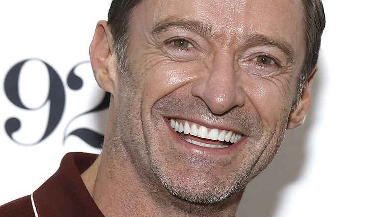  hugh jackman smiling