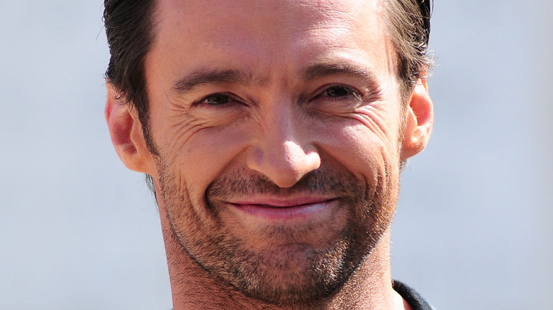 Hugh Jackman smiling