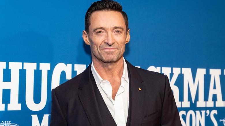 Hugh Jackman on the red carpet