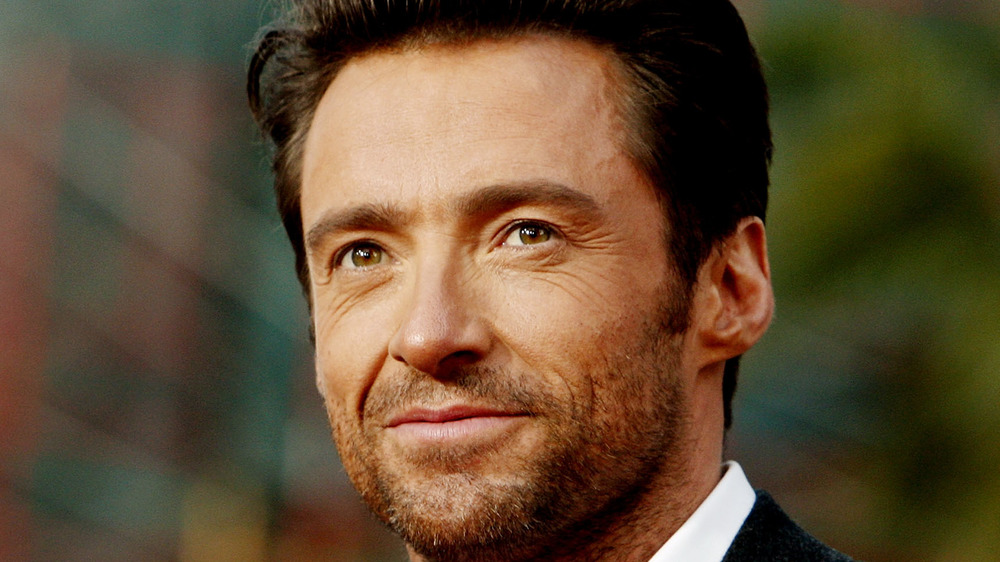 Hugh Jackman smirk