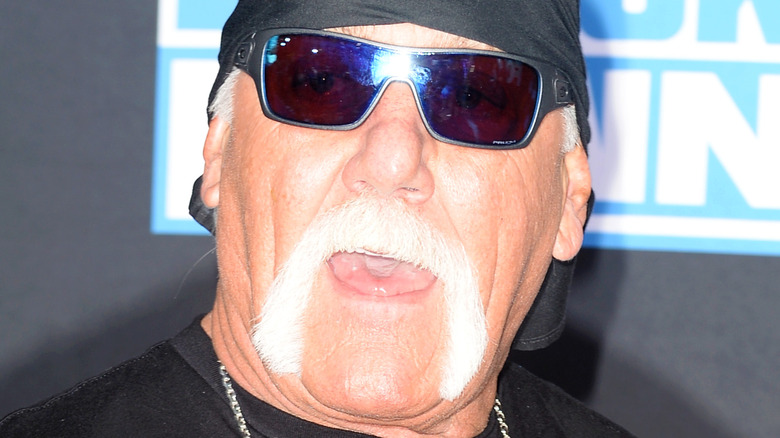 Hulk Hogan smiling