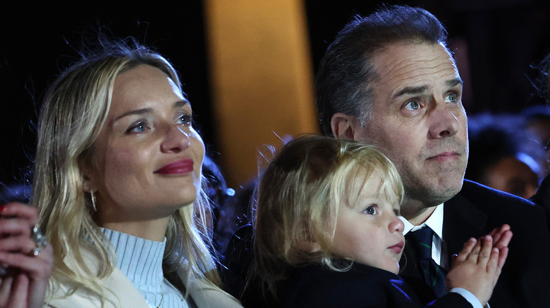 Hunter Biden, Melissa Cohen, and their son